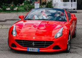 Ferrari California Turbo prova su strada